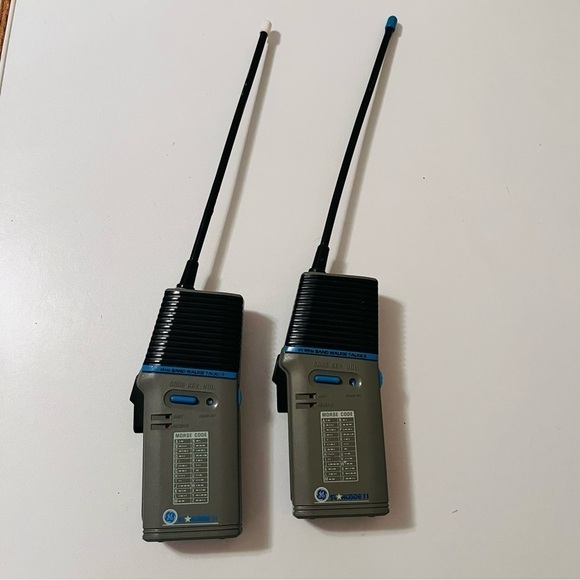 GE General Electric Vintage Starcode 11 Walkie-Talkie Model 3-5934A - Picture 2 of 8